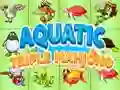 Permainan Aquatic triple mahjong talian