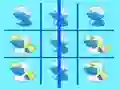 Permainan Smurfs Tic Tac Toe talian