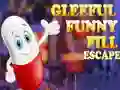 Permainan Gleeful Funny Pill Escape talian