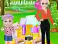 Permainan Princess Family Picnic Day talian