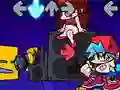 Permainan Friday Night Funkin vs Geometry Dash talian