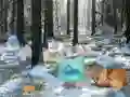 Permainan Winter Wonderland Forest Adventure talian