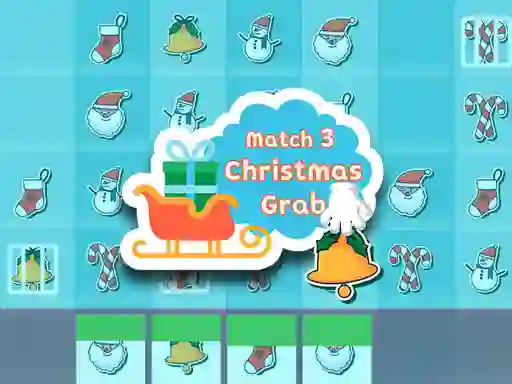 Permainan Christmas Grab Match 3 talian
