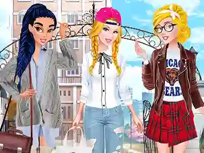 Permainan Princesses: Back to School Collection talian