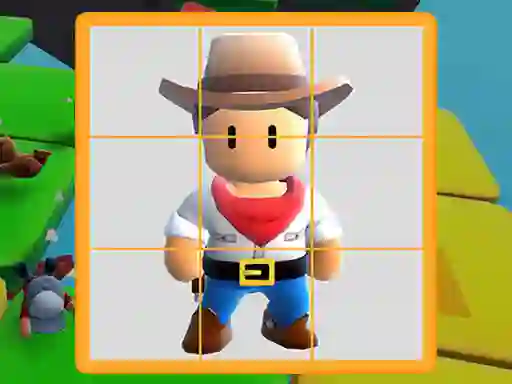 Permainan Stumble Boys Sliding Puzzle talian