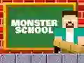 Permainan Monster School: Roller Coaster & Parkour talian