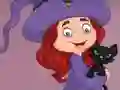 Permainan G2E Happy Witch Girl And Cat Room Escape talian