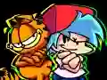 Permainan Funkin' On a Monday with Garfield the cat talian