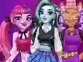 Permainan High School Princess Monster Mash talian