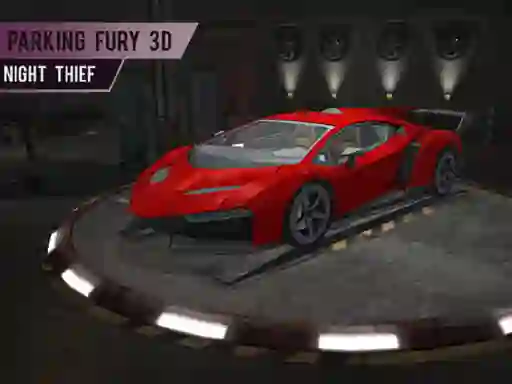 Permainan Parking Fury 3d: Night Thief talian