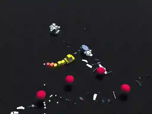 Permainan Pixel Car vs Cops 2020 talian