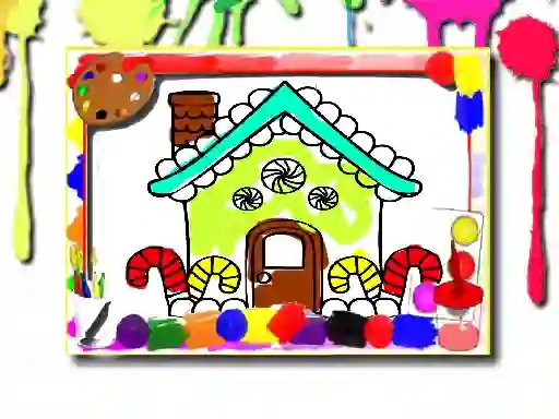 Permainan House Coloring Book talian