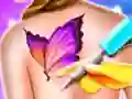 Permainan Barbie Funny Tattoo Shop talian