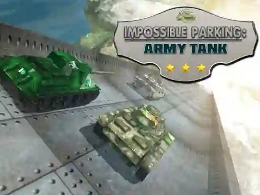 Permainan Impossible Parking: Army Tank talian