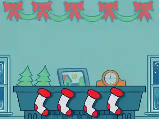 Permainan Christmas Stockings Memory talian