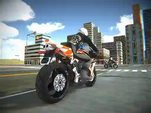 Permainan City Police Bike Simulator talian