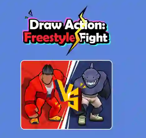 Permainan Draw Action: Freestyle Fight talian