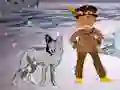 Permainan Tribe Boy And Wolf (conculsion) talian