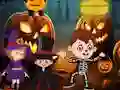 Permainan Help The Halloween Children talian