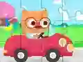 Permainan Jigsaw Puzzle: Driving Car talian