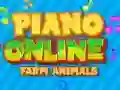 Permainan Piano Online Farm Animals talian