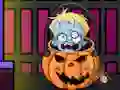 Permainan Zombie Escape From The Pumpkin talian