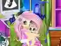 Permainan Pony Fluttershy Baby Birth talian