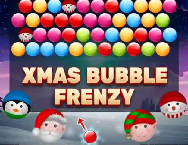 Permainan Xmas Bubble Frenzy talian