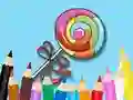 Permainan Coloring Book: Lollipop talian