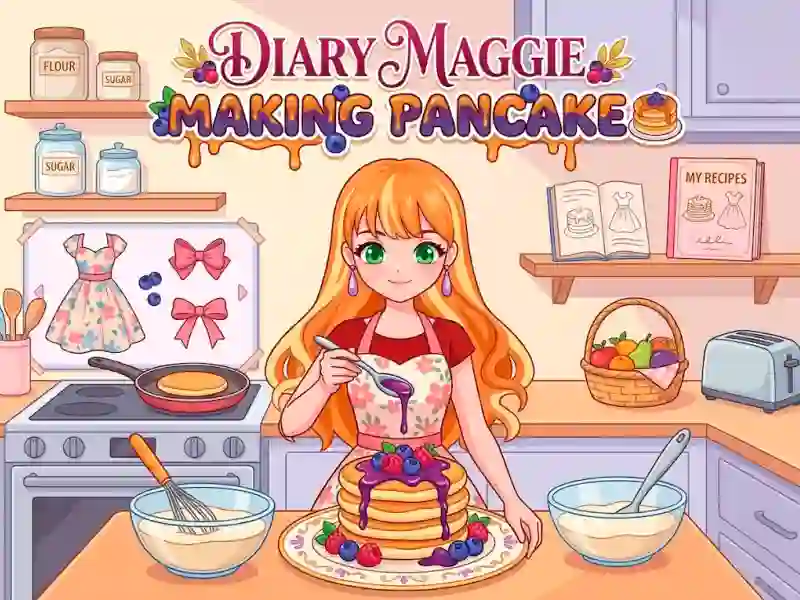 Permainan Diary Maggie Making Pancake talian