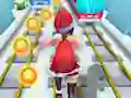 Permainan Subway Santa Princess Runner talian