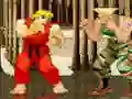 Permainan Street Fighter 2 Flash talian