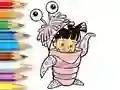 Permainan Coloring Book: Monster Costume Girl talian