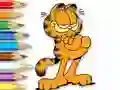 Permainan Coloring Book: Garfield Hamburger talian