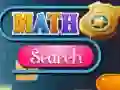 Permainan Math Search talian