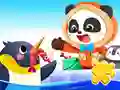 Permainan Jigsaw Puzzle: Baby Panda Antarctic Tour talian