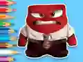 Permainan Coloring Book: Inside Out Angry talian
