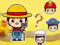 Permainan Kids Quiz: Job Challenge 3 talian