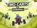Permainan Two Carts Downhill talian