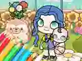 Permainan Coloring Book: Avatar World Babycare talian