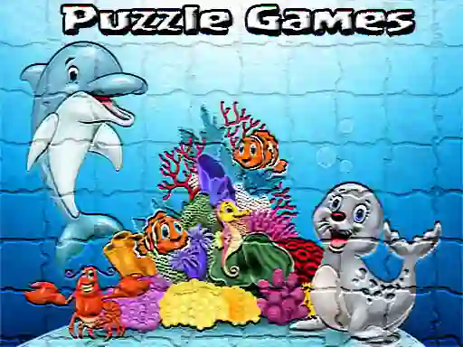 Permainan Puzzle Cartoon Kids Games talian