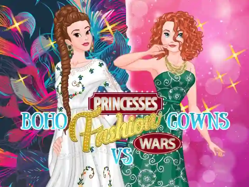 Permainan Princesses: Boho Vs Dress Fashion Wars talian