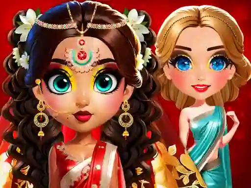 Permainan Asoka Makeup Indian Bride talian