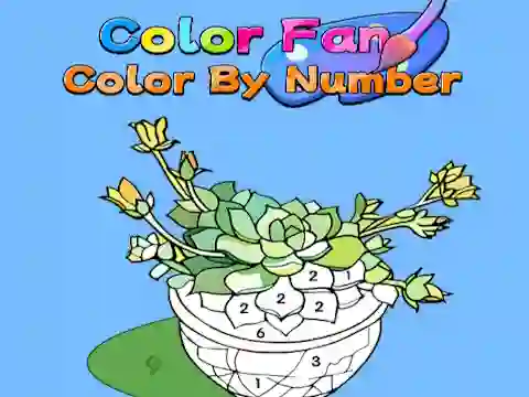 Permainan Color Fan: Color By Number talian