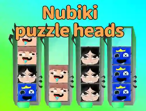 Permainan Nubiki Puzzle Heads talian
