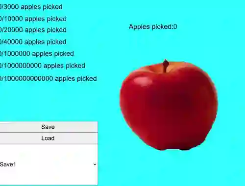Permainan Red Apple Clicker talian