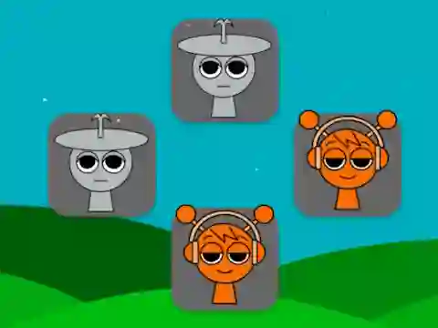 Permainan Sprunki Pairs talian