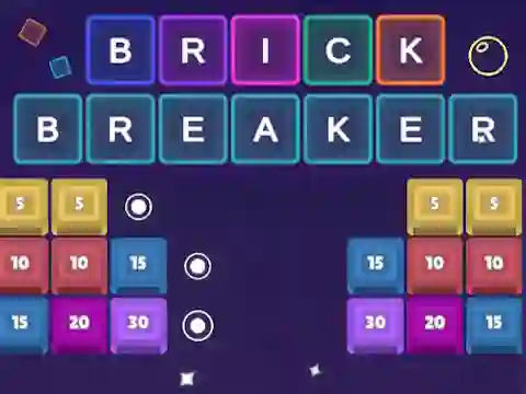 Permainan Brick Breaker talian