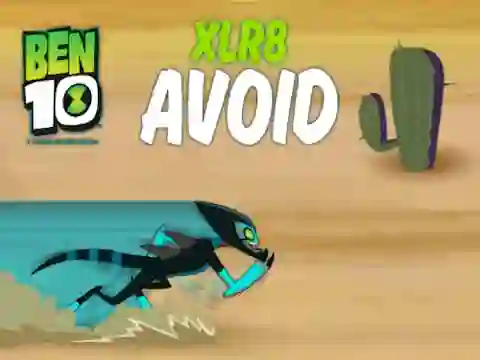 Permainan Ben 10 Xlr8 Avoid talian