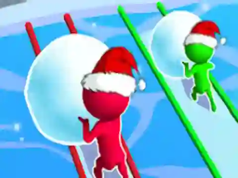 Permainan Snow Race: Christmas Runner talian